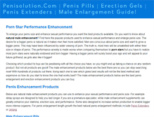 Tablet Screenshot of penisolution.com